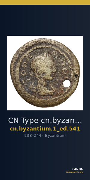 CN Type cn.byzantium.1_ed.541 — CANOA