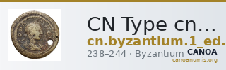 CN Type cn.byzantium.1_ed.541 — CANOA