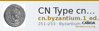 CN Type cn.byzantium.1_ed.542 — CANOA