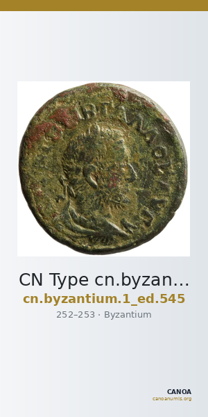 CN Type cn.byzantium.1_ed.545 — CANOA