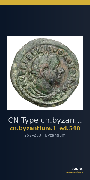 CN Type cn.byzantium.1_ed.548 — CANOA