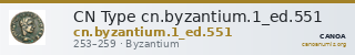 CN Type cn.byzantium.1_ed.551 — CANOA