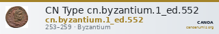 CN Type cn.byzantium.1_ed.552 — CANOA