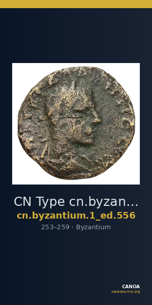 CN Type cn.byzantium.1_ed.556 — CANOA