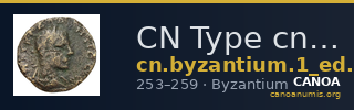 CN Type cn.byzantium.1_ed.556 — CANOA