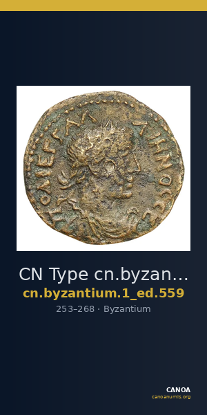 CN Type cn.byzantium.1_ed.559 — CANOA