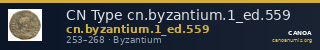 CN Type cn.byzantium.1_ed.559 — CANOA