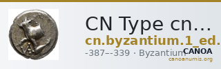 CN Type cn.byzantium.1_ed.60 — CANOA
