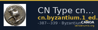 CN Type cn.byzantium.1_ed.60 — CANOA