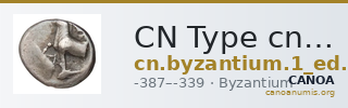 CN Type cn.byzantium.1_ed.61 — CANOA