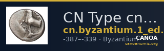 CN Type cn.byzantium.1_ed.61 — CANOA