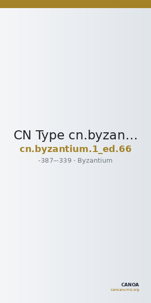 CN Type cn.byzantium.1_ed.66 — CANOA