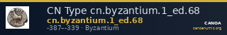 CN Type cn.byzantium.1_ed.68 — CANOA