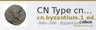 CN Type cn.byzantium.1_ed.70 — CANOA
