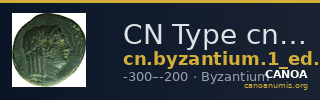 CN Type cn.byzantium.1_ed.73 — CANOA