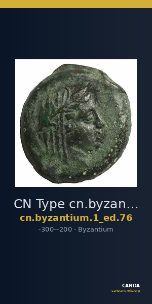 CN Type cn.byzantium.1_ed.76 — CANOA