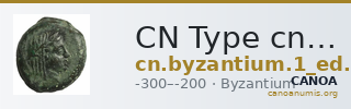 CN Type cn.byzantium.1_ed.76 — CANOA