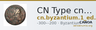 CN Type cn.byzantium.1_ed.78 — CANOA