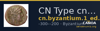 CN Type cn.byzantium.1_ed.83 — CANOA