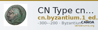 CN Type cn.byzantium.1_ed.86 — CANOA