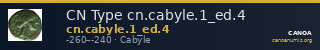 CN Type cn.cabyle.1_ed.4 — CANOA