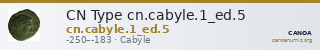 CN Type cn.cabyle.1_ed.5 — CANOA