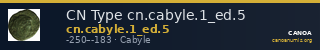 CN Type cn.cabyle.1_ed.5 — CANOA