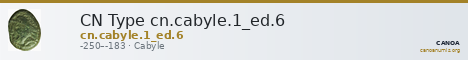 CN Type cn.cabyle.1_ed.6 — CANOA