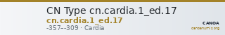 CN Type cn.cardia.1_ed.17 — CANOA