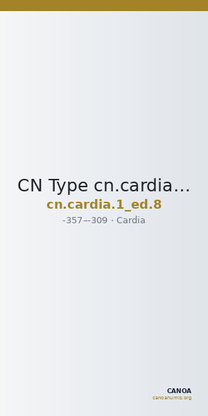 CN Type cn.cardia.1_ed.8 — CANOA