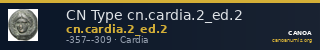 CN Type cn.cardia.2_ed.2 — CANOA