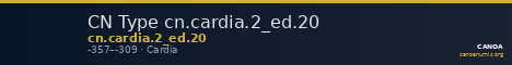 CN Type cn.cardia.2_ed.20 — CANOA