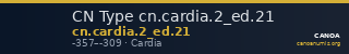CN Type cn.cardia.2_ed.21 — CANOA