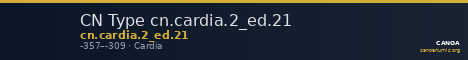 CN Type cn.cardia.2_ed.21 — CANOA