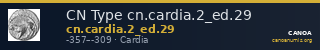 CN Type cn.cardia.2_ed.29 — CANOA