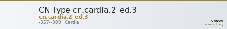 CN Type cn.cardia.2_ed.3 — CANOA