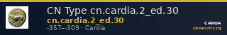 CN Type cn.cardia.2_ed.30 — CANOA