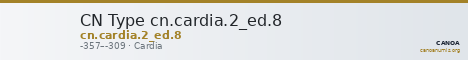CN Type cn.cardia.2_ed.8 — CANOA