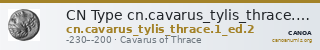CN Type cn.cavarus_tylis_thrace.1_ed.2 — CANOA