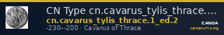 CN Type cn.cavarus_tylis_thrace.1_ed.2 — CANOA