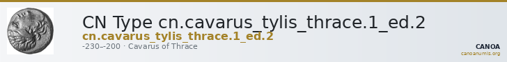 CN Type cn.cavarus_tylis_thrace.1_ed.2 — CANOA