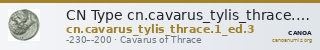 CN Type cn.cavarus_tylis_thrace.1_ed.3 — CANOA