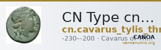 CN Type cn.cavarus_tylis_thrace.1_ed.4 — CANOA