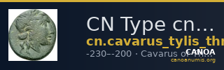 CN Type cn.cavarus_tylis_thrace.1_ed.4 — CANOA