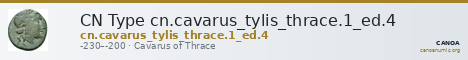 CN Type cn.cavarus_tylis_thrace.1_ed.4 — CANOA