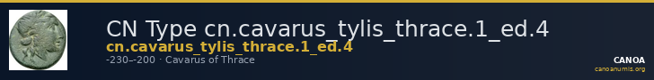 CN Type cn.cavarus_tylis_thrace.1_ed.4 — CANOA
