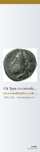 CN Type cn.cersobleptes_odrysian_thrace.1_ed.1 — CANOA