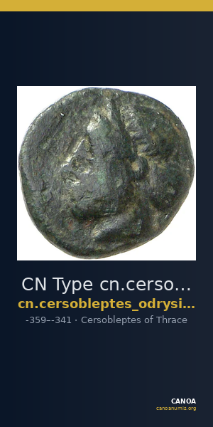CN Type cn.cersobleptes_odrysian_thrace.1_ed.1 — CANOA