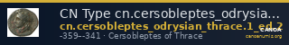 CN Type cn.cersobleptes_odrysian_thrace.1_ed.2 — CANOA