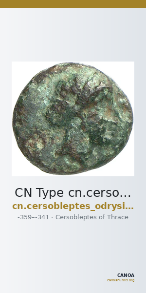 CN Type cn.cersobleptes_odrysian_thrace.1_ed.3 — CANOA